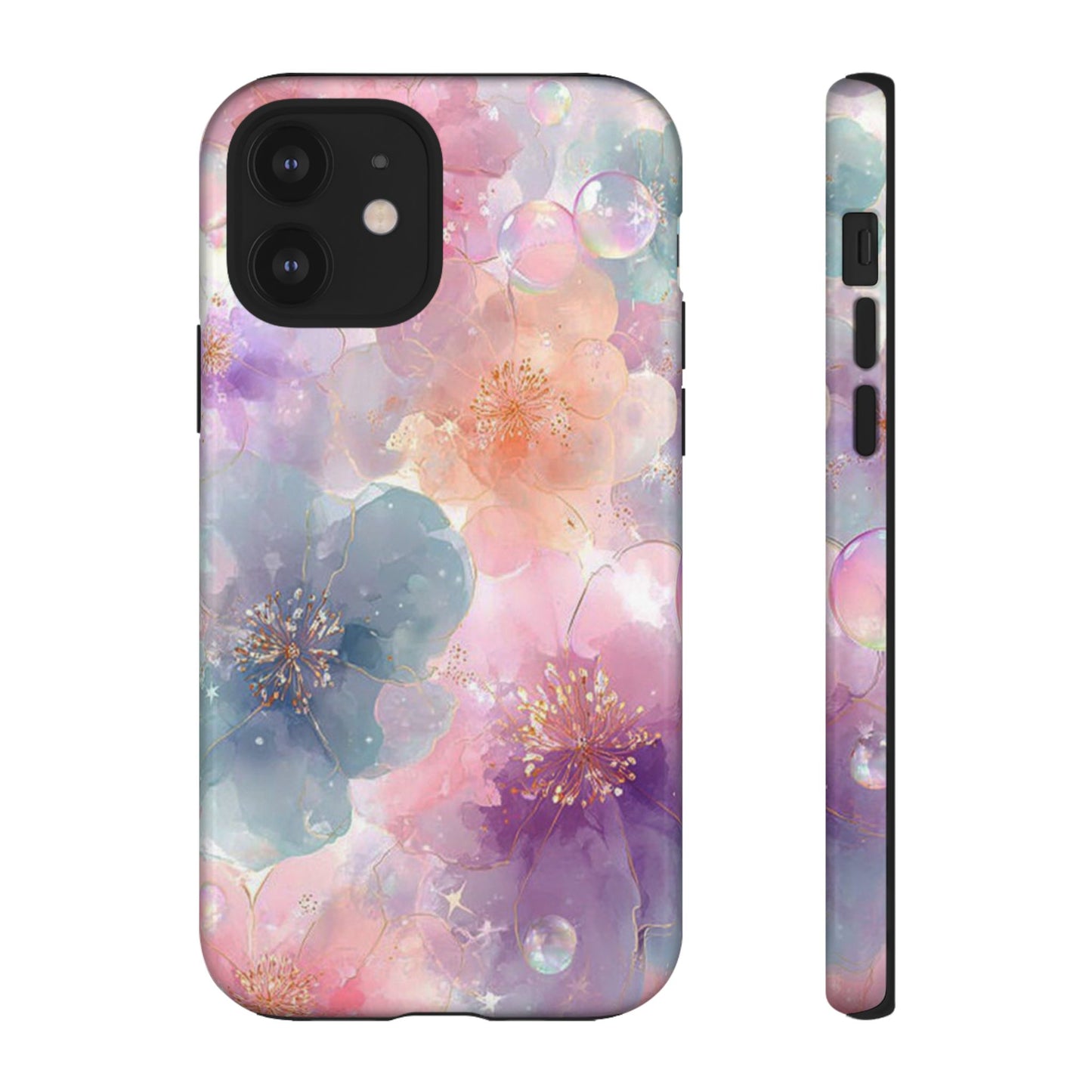 Copy of Copy of Modern Geometric Line Art Phone Case - Abstract Purple & White Tough Cover for iPhone 17, Samsung Galaxy & Google Pixel