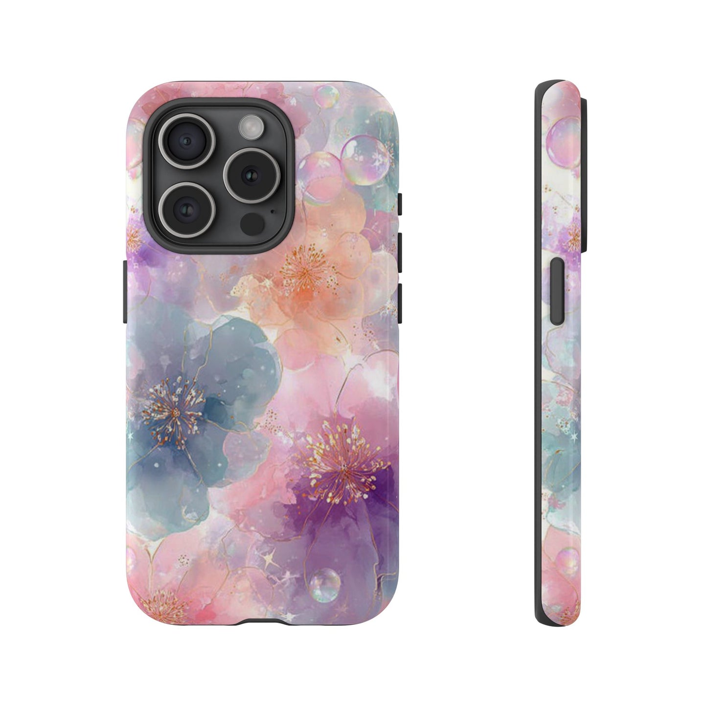 Copy of Copy of Modern Geometric Line Art Phone Case - Abstract Purple & White Tough Cover for iPhone 17, Samsung Galaxy & Google Pixel