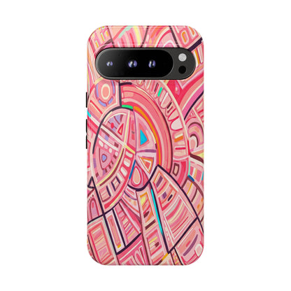 Copy of Copy of Cute Pink Kawaii Cloud and Cherry Phone Case - Tough Dual-Layer Cover with 3D Bows for iPhone 17, Samsung Galaxy & Pixel