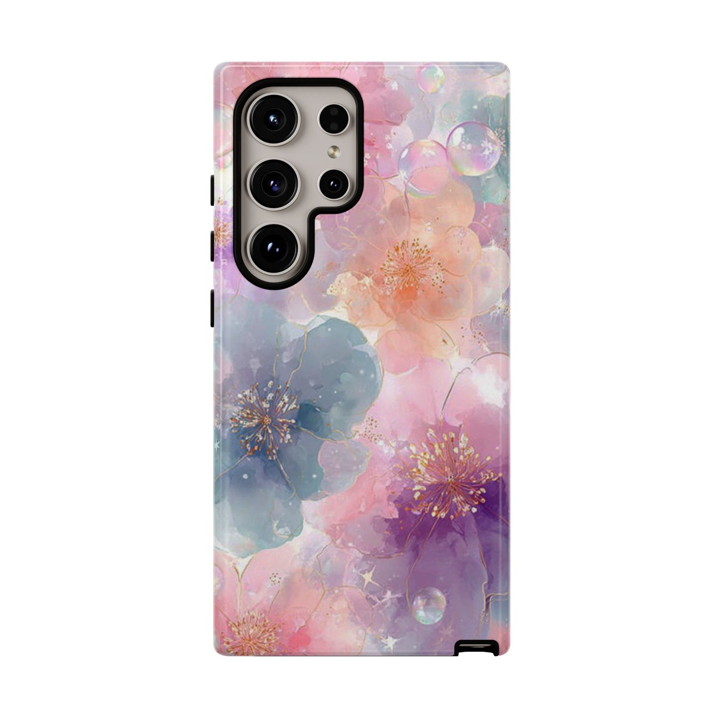 Copy of Copy of Modern Geometric Line Art Phone Case - Abstract Purple & White Tough Cover for iPhone 17, Samsung Galaxy & Google Pixel