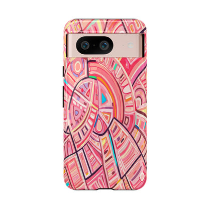 Copy of Copy of Cute Pink Kawaii Cloud and Cherry Phone Case - Tough Dual-Layer Cover with 3D Bows for iPhone 17, Samsung Galaxy & Pixel