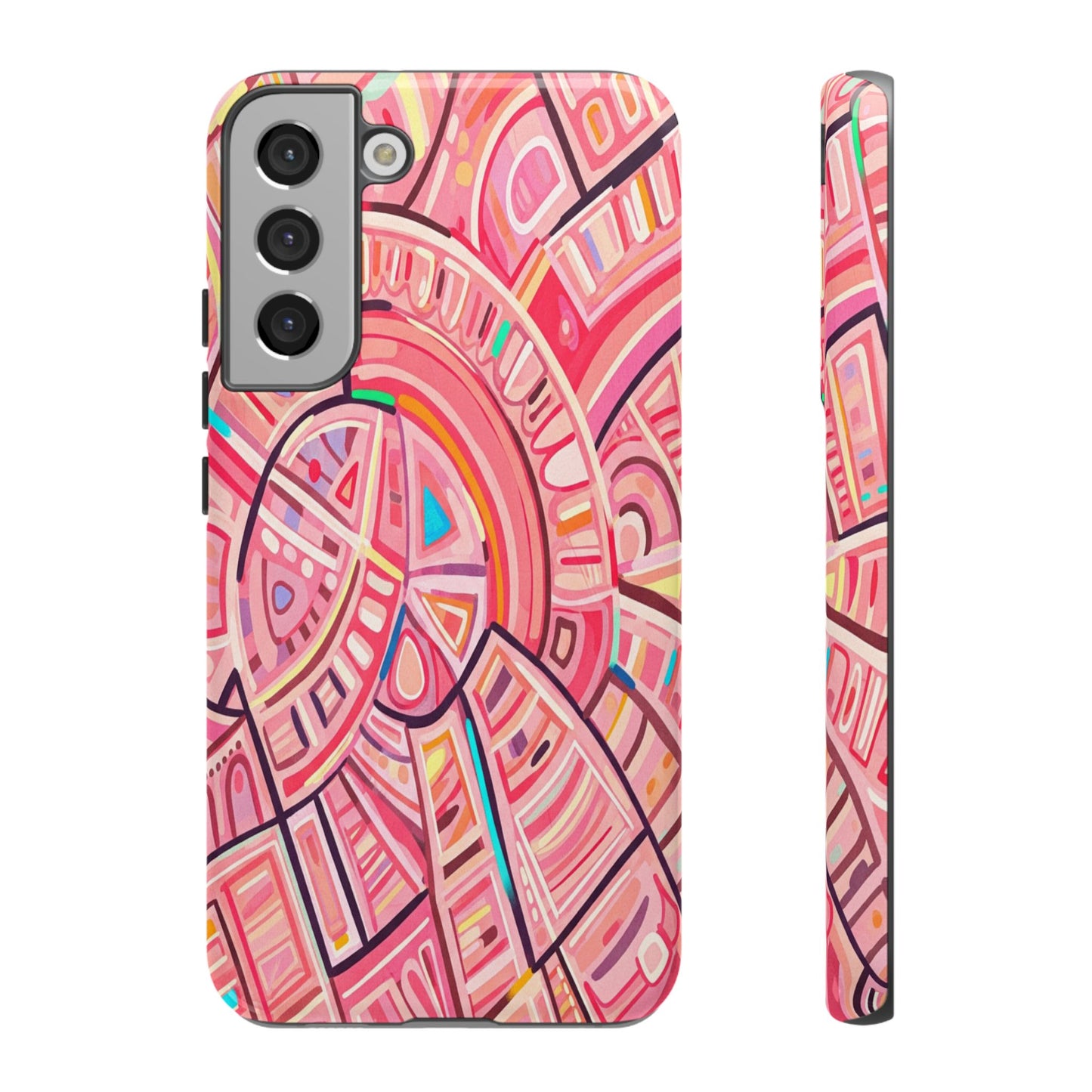 Copy of Copy of Cute Pink Kawaii Cloud and Cherry Phone Case - Tough Dual-Layer Cover with 3D Bows for iPhone 17, Samsung Galaxy & Pixel