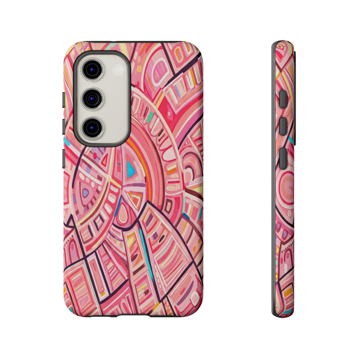 Copy of Copy of Cute Pink Kawaii Cloud and Cherry Phone Case - Tough Dual-Layer Cover with 3D Bows for iPhone 17, Samsung Galaxy & Pixel