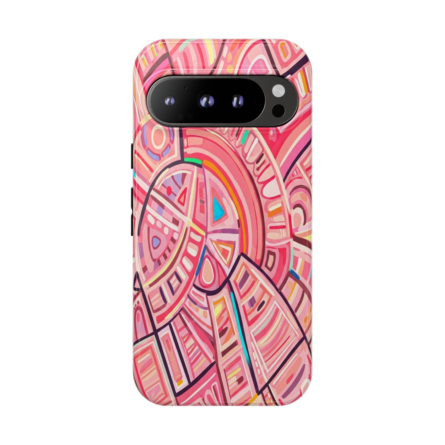 Copy of Copy of Cute Pink Kawaii Cloud and Cherry Phone Case - Tough Dual-Layer Cover with 3D Bows for iPhone 17, Samsung Galaxy & Pixel