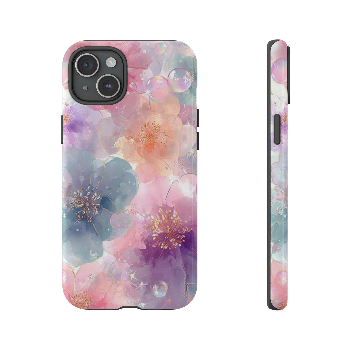 Copy of Copy of Modern Geometric Line Art Phone Case - Abstract Purple & White Tough Cover for iPhone 17, Samsung Galaxy & Google Pixel