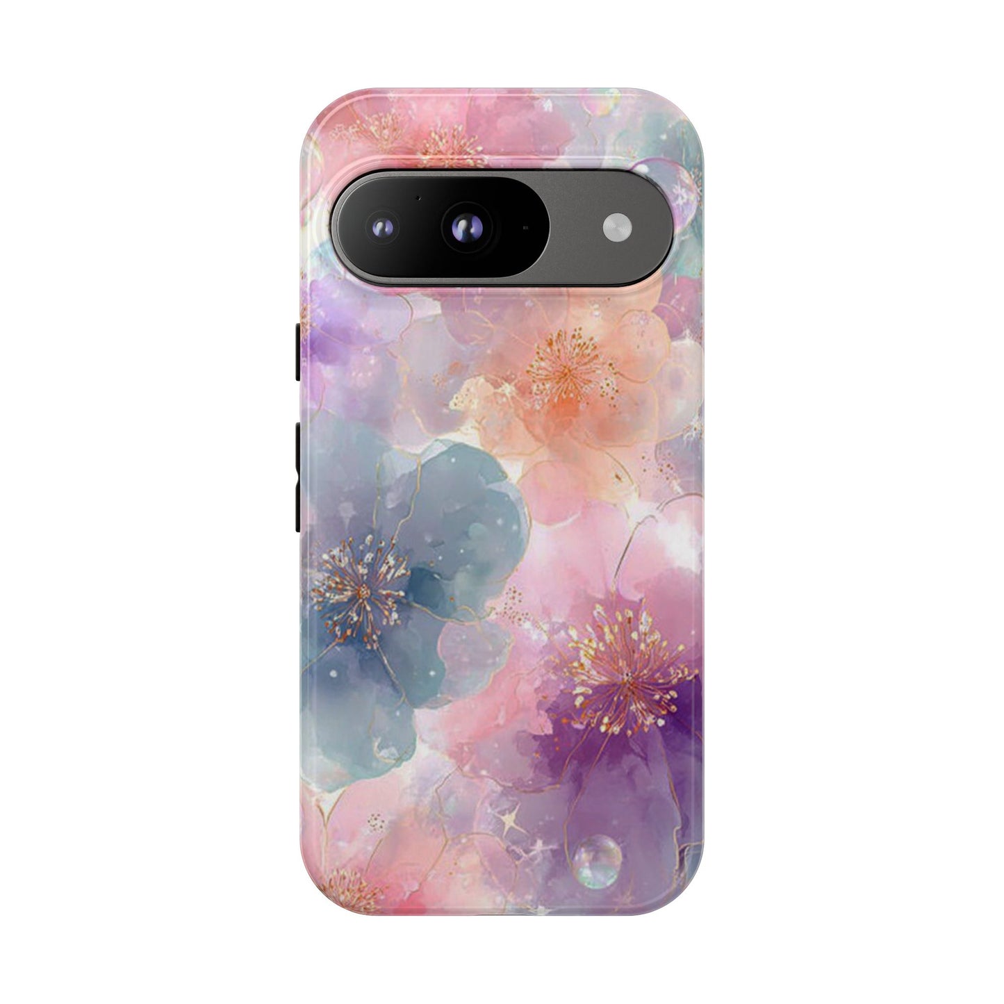 Copy of Copy of Modern Geometric Line Art Phone Case - Abstract Purple & White Tough Cover for iPhone 17, Samsung Galaxy & Google Pixel