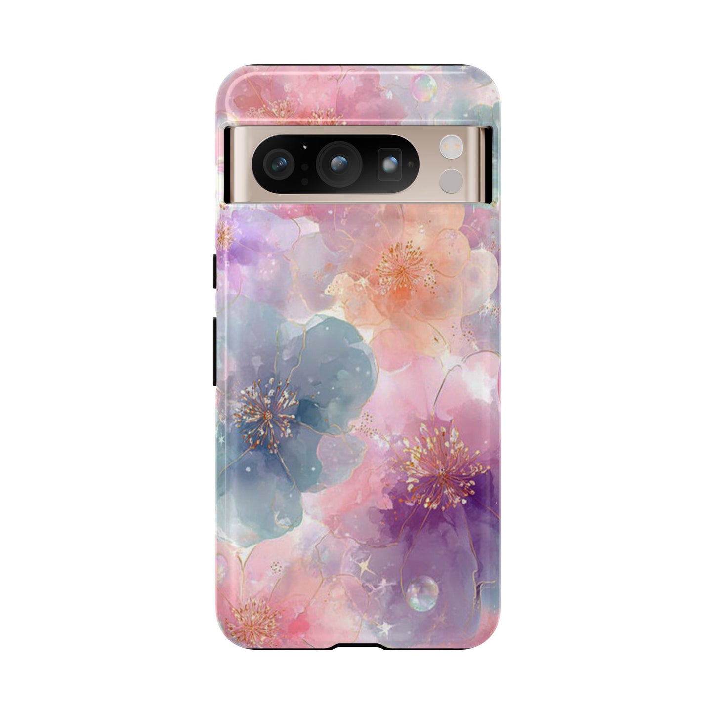 Copy of Copy of Modern Geometric Line Art Phone Case - Abstract Purple & White Tough Cover for iPhone 17, Samsung Galaxy & Google Pixel