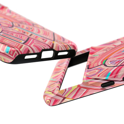 Copy of Copy of Cute Pink Kawaii Cloud and Cherry Phone Case - Tough Dual-Layer Cover with 3D Bows for iPhone 17, Samsung Galaxy & Pixel