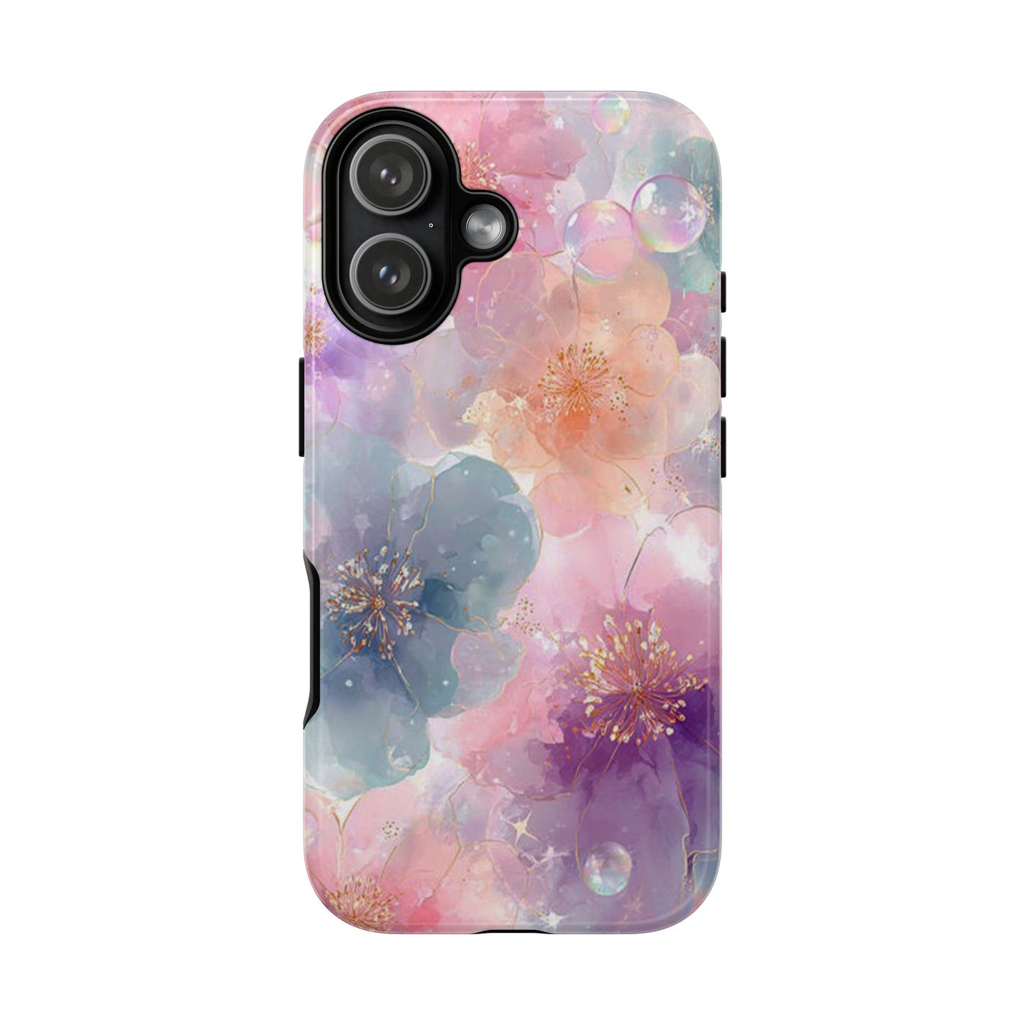 Copy of Copy of Modern Geometric Line Art Phone Case - Abstract Purple & White Tough Cover for iPhone 17, Samsung Galaxy & Google Pixel