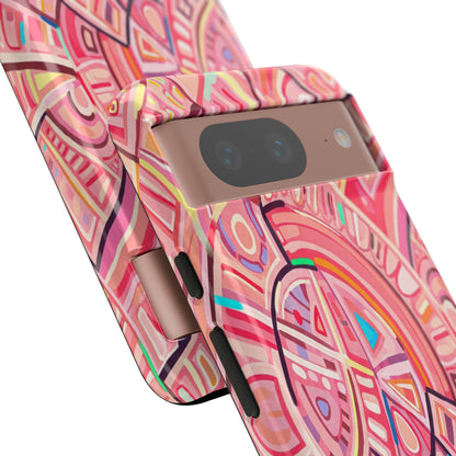 Copy of Copy of Cute Pink Kawaii Cloud and Cherry Phone Case - Tough Dual-Layer Cover with 3D Bows for iPhone 17, Samsung Galaxy & Pixel