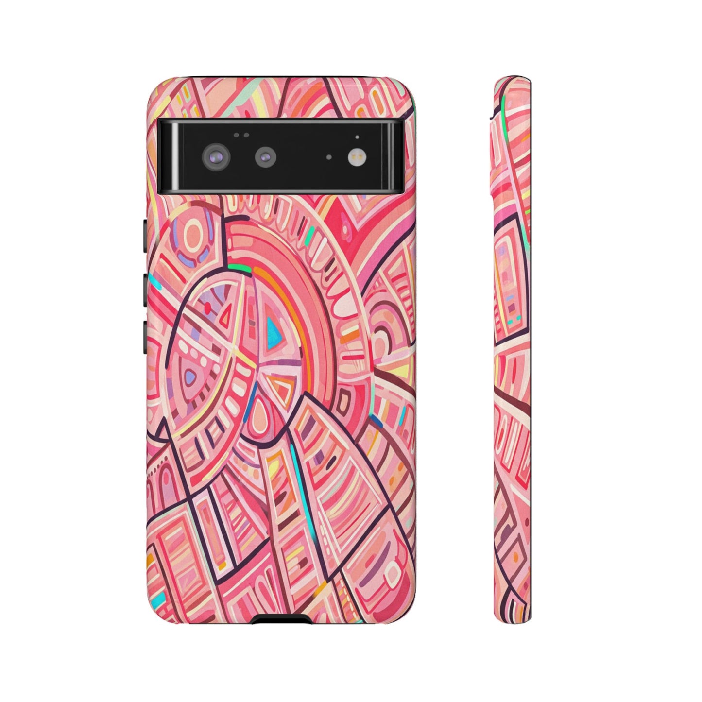 Copy of Copy of Cute Pink Kawaii Cloud and Cherry Phone Case - Tough Dual-Layer Cover with 3D Bows for iPhone 17, Samsung Galaxy & Pixel